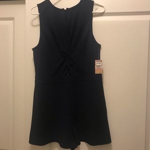 Rachael Roy dark Navy blue dress romper